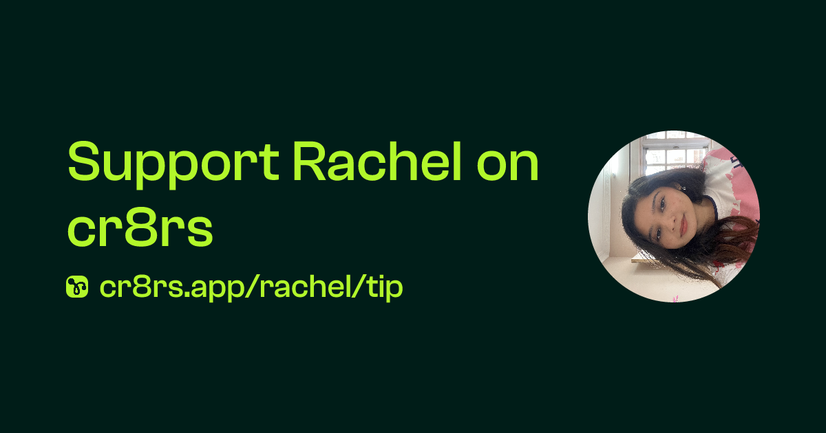 Rachel - cr8rs Profile